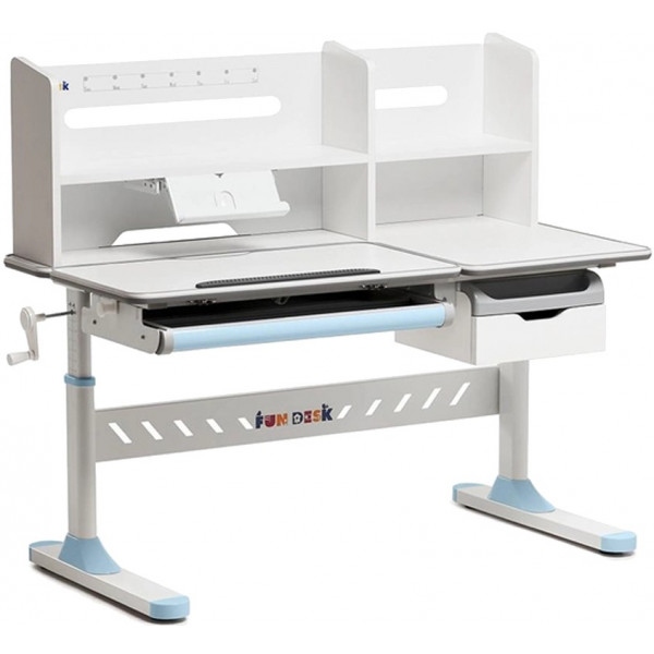 Парта шкільна FunDesk FIORE II BLUE (1+1+1)
