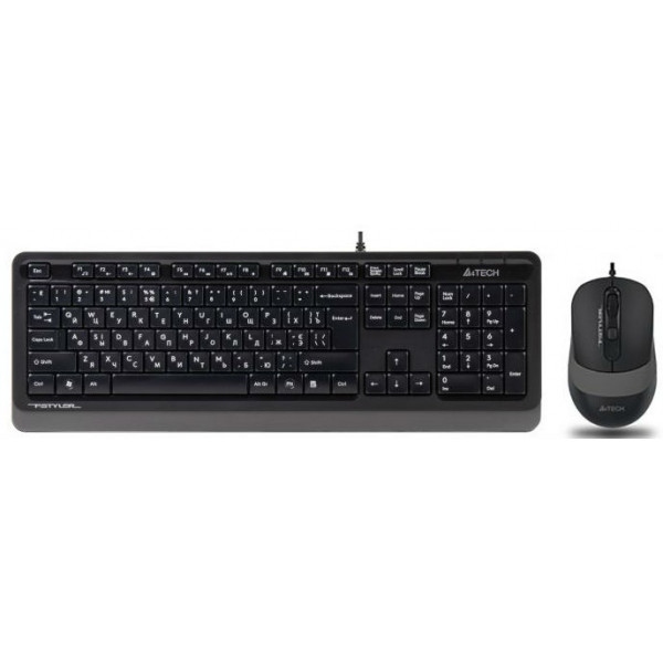 Клавіатура+миша A4tech F1010 (Grey)