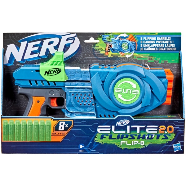 Бластер багатозарядний Hasbro Nerf Elite Еліт Фліп 8 (F2549)