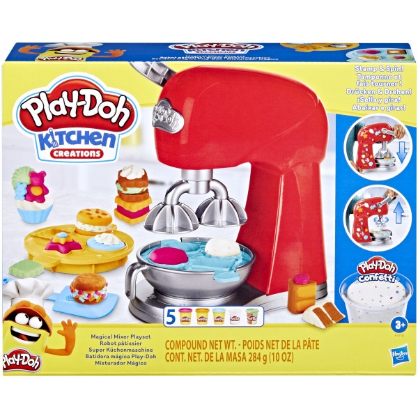 Набори для ліплення Play Doh Hasbro Play-Doh  "Чарівний міксер" (F4718)