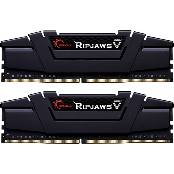 Память DDR G.Skill 2x8GB/3200 Ripjaws V Black (F4-3200C16D-16GVKB)