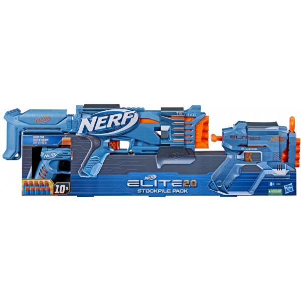 Бластер багатозарядний Hasbro NERF ELITE 2.0 STOCKPILE PACK (F5031)