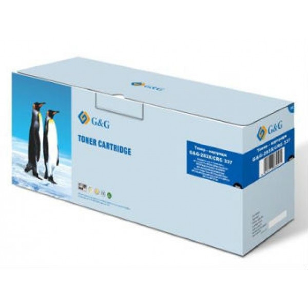 Картриджі для лазерних принтерів G&G HP LJ Pro M125/M127/Canon MF212w/ MF227dw Black (G&G-283X/CRG-737)