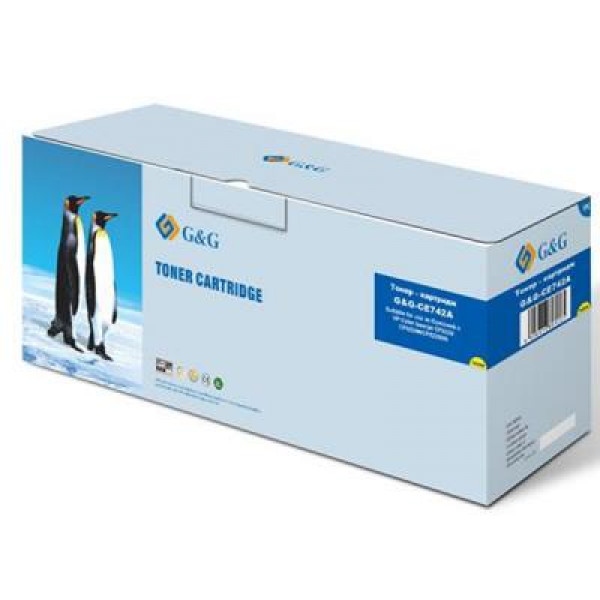Картриджі для лазерних принтерів G&G HP Color LJ CP5225/CP5225N/ CP5225DN Yellow (G&G-CE742A)