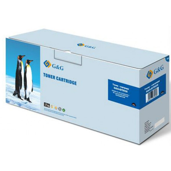 Картридж-тонер G&G HP LJ P2014/P2015 series, LJ M2727nf series Black (G&G-Q7553X)