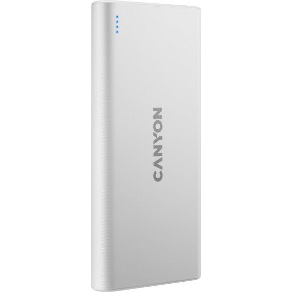 Батарея мобільна Canyon 10000mAh White (CNE-CPB1006W)