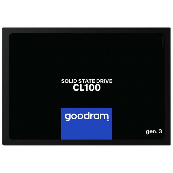 SSD-накопичувач внутрішній Goodram 2.5'' 480GB CL100 G3 SATA 3.0 (SSDPR-CL100-480-G3)