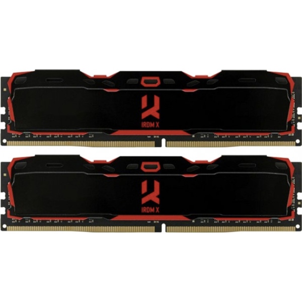 Память DDR Goodram DDR4 2x8GB/3200 Iridium X Black (IR-X3200D464L16SA/16GDC)
