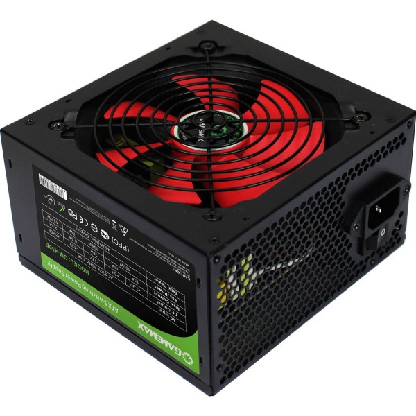 Блок живлення для ПК Gamemax ATX 450W з кабелем живлення (GM-450B)