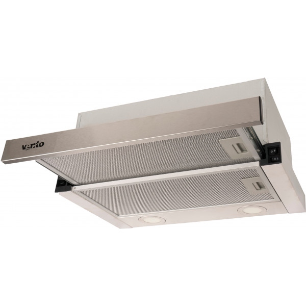 Витяжка вбудована Ventolux GARDA 50 INOX (700) LED