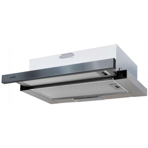 Витяжка вбудована Ventolux GARDA 60 INOX (450)