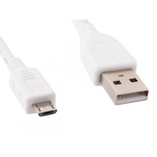 Кабель Cablexpert CCP-mUSB2-AMBM-W-0.5M White