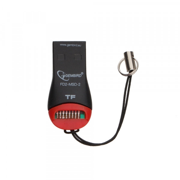 Кардрідер Gembird FD2-MSD-3 USB 2.0 Black
