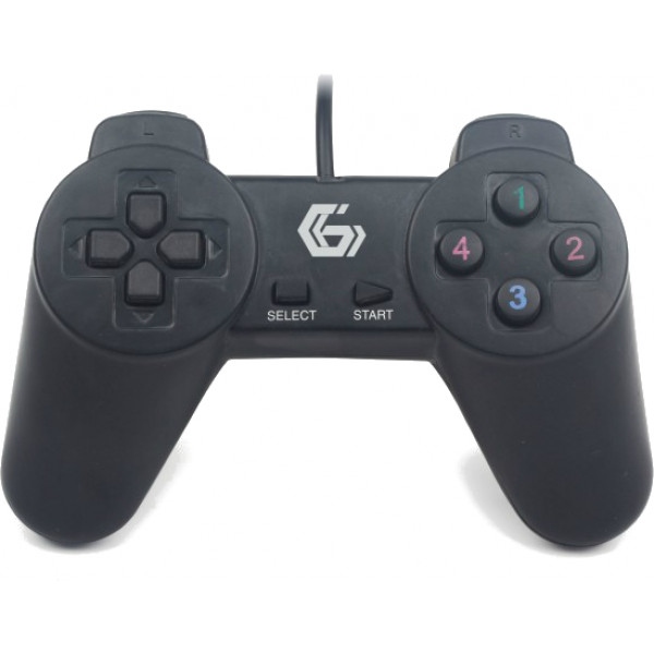 Геймпад Gembird JPD-UB-01 Black USB