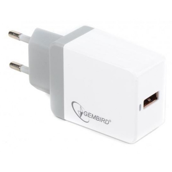 Мережевий зарядний пристрій Gembird MP3A-UC-AC11 White
