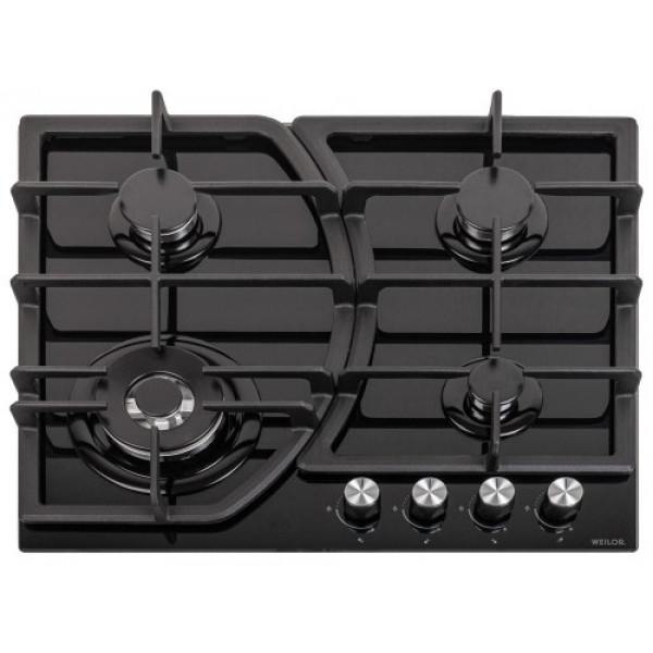 Варильна поверхня газова Weilor GG W 644 BL