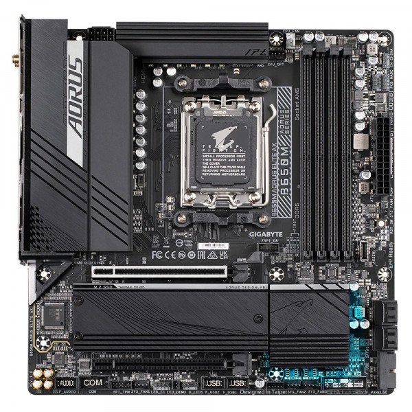 Материнська плата Gigabyte B650M Aorus Elite AX