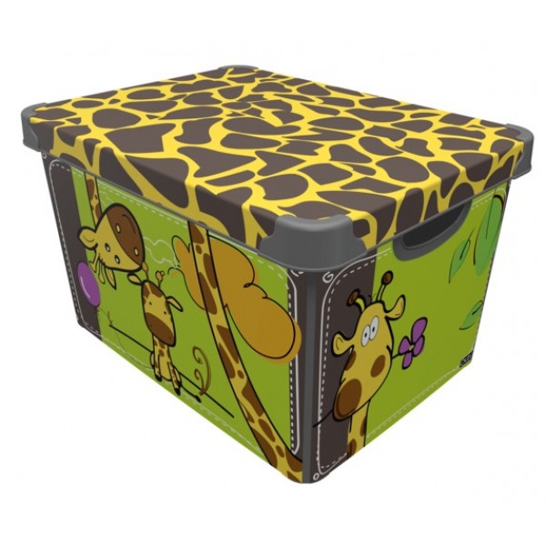 Короб для зберігання Qutu Style Box з/к Giraffe 20 л
