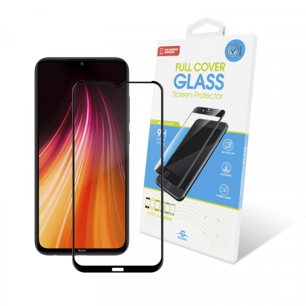 Захисне скло для смартфону Global Xiaomi Redmi Note 8 Full Glue Black (1283126496295)