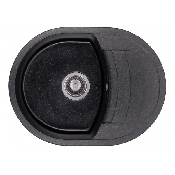 Мийка кухонна GRANADO Malaga Black Shine