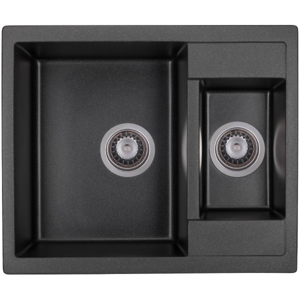 Мийка кухонна GRANADO Samora Black Shine