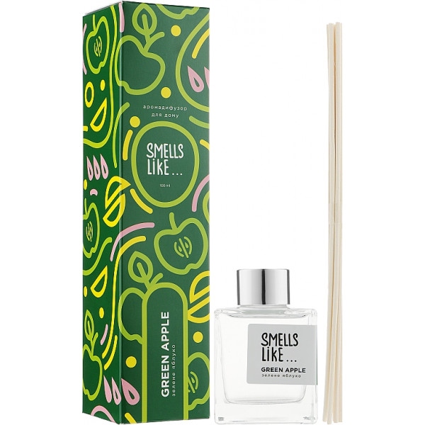 Аромадіффузор Esse Smells Like Green apple (Зелене Яблоко) 100 мл (SL-GA)