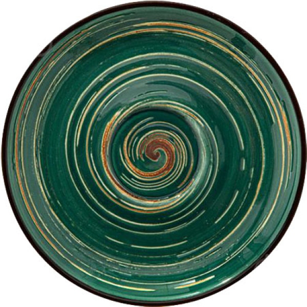 Блюдце Wilmax Spiral Green 12 см (WL-669534 / B)