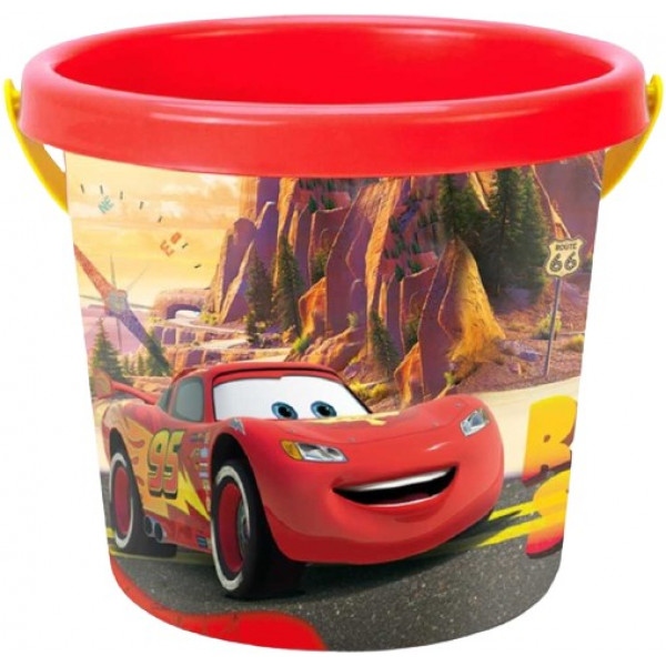 Відро для гри в пісочниці Disney Тачки з термонаклейка Disney (77817)