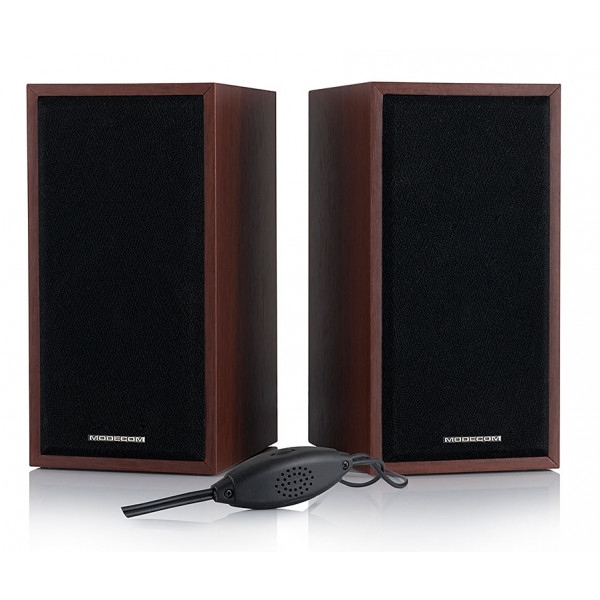 Комп'ютерна акустика компактна 2.0 Modecom MC-SF05 (G-F-SF05-BRO-2)