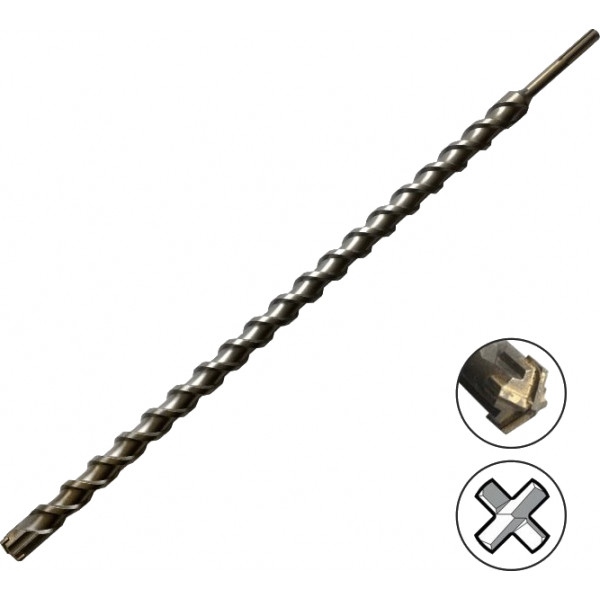 Бур Haisser SDS-Max Industrial - 45x1000 мм