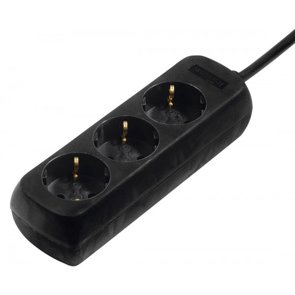 Мережевий фільтр Hama 3xSchuko 1.4м Black (00030391)