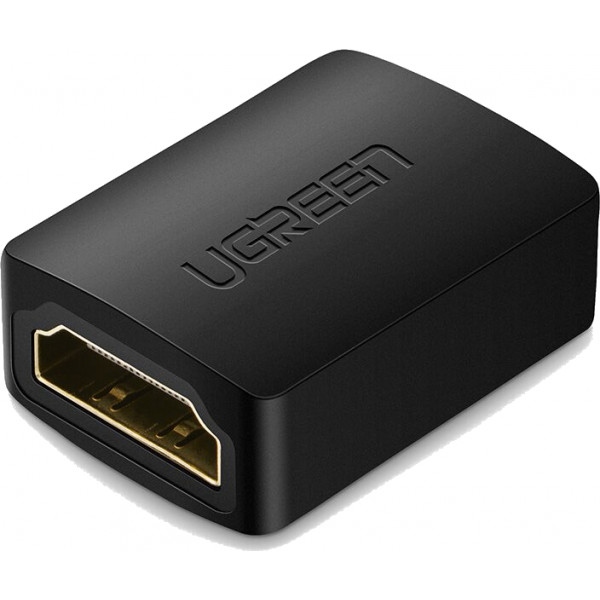 Перехідник HDMI UGREEN HDMI 2.0 4K@60Hz F/F Black (20107)