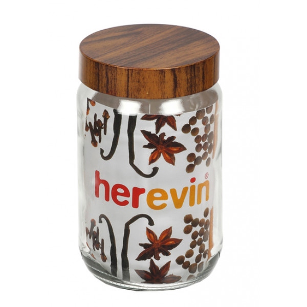 Ємність для сипучих Herevin Woody 0.66 л (231367-000)