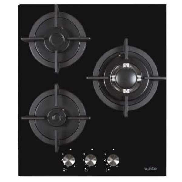 Варильна поверхня газова Ventolux HG430-G3G CEST (BK)