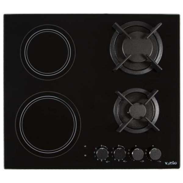 Варильна поверхня газова Ventolux HG622 B9G RCS (BK)