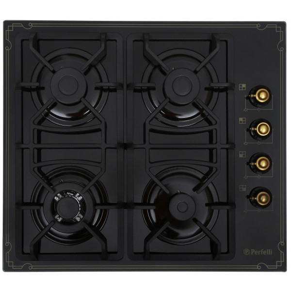 Варильна поверхня газова Perfelli HGG 61724 BL ANTIQUE