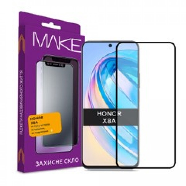 Захисне скло для смартфону MAKE FCFG Honor X8A (MGF-HX8A)