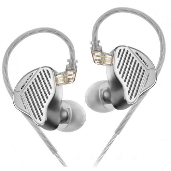 Навушники вкладиші дротові Knowledge Zenith PR1 Hi-Fi Silver