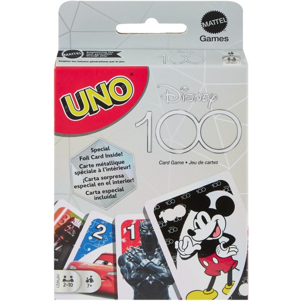 Настільна гра розважальна (8+) UNO "Disney 100" (HPW21)