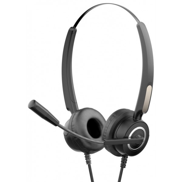 Гарнітура дротова HP DHE-8000 RGB, USB, Black
