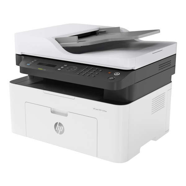 БФП ч/б друку HP Laser 137fnw с Wi-Fi (4ZB84A)