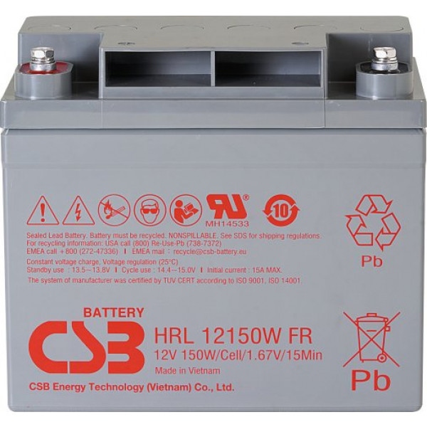 Акумулятор для ДБЖ Hitachi HRL12150WFR