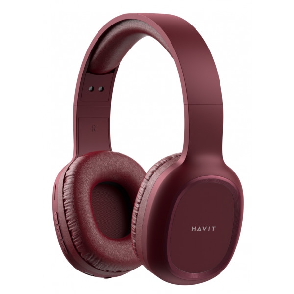 Навушники накладні бездротові Havit HV-H2590BT PRO Red