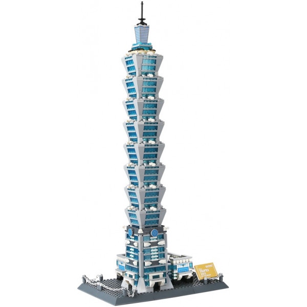 Пластиковий конструктор Wange Тайбей 101 ,Тайвань,Китай (5221)