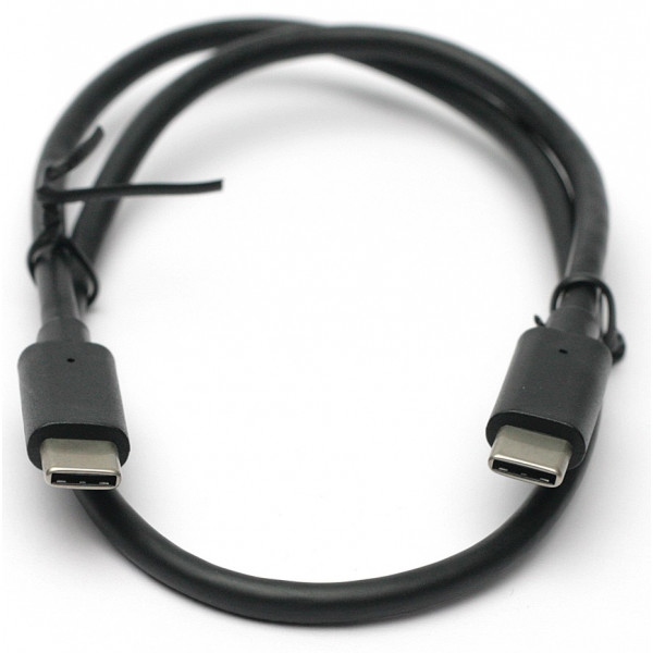 Кабель синхронізації даних PowerPlant USB 3.0 Type-C - Type-C 0.5m (KD00AS1255)