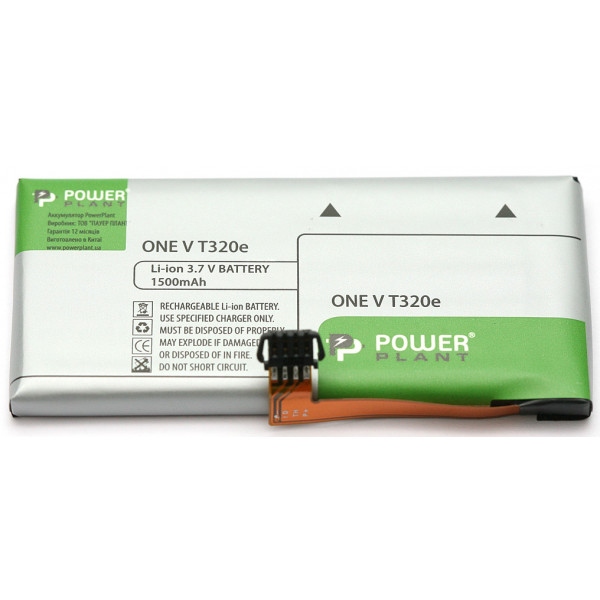 Акумулятор для мобільного телефону PowerPlant HTC One V T320e (BK76100) (DV00DV6191)