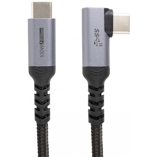 Перехідник PowerPlant USB3.1 USB-C - USB-C 1m (CA913329)