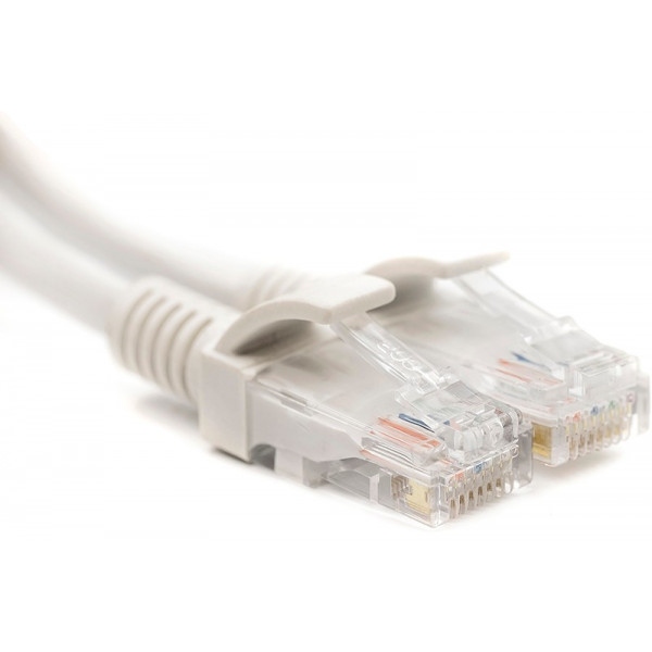 Кабель патч-корд PowerPlant Cat5E UTP 35 м White (CA912650)