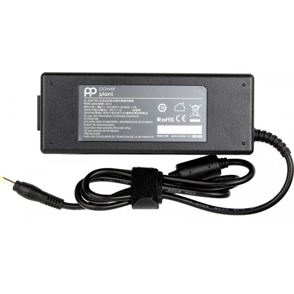 Зарядний пристрій для ноутбука PowerPlant ACER 220V 19V 135W 7.1A (5.5*1.7) (AC135F5517)