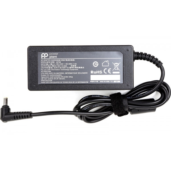 Зарядний пристрій для ноутбука PowerPlant Acer 65W 19V 3.24A (5.5*1.7) (AC65F5517)